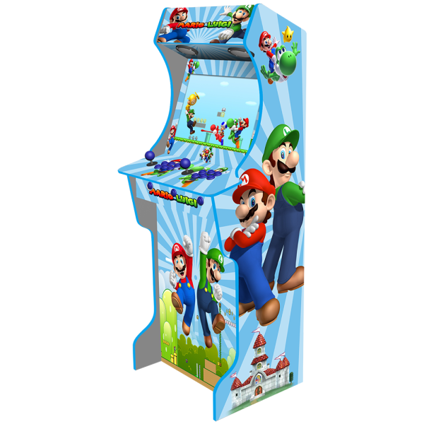 AG Elite 2 Player Arcade Machine - Mario and Luigi